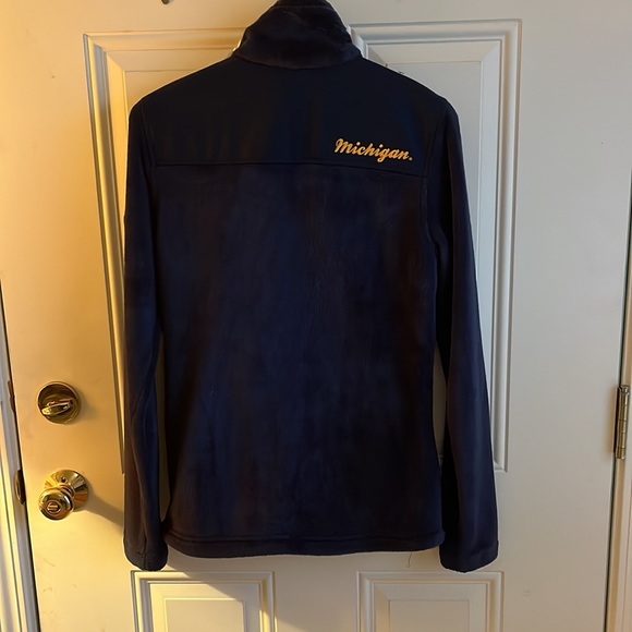 Columbia University of Michigan Women’s Fleece Jacket EUC - Picture 4 of 8